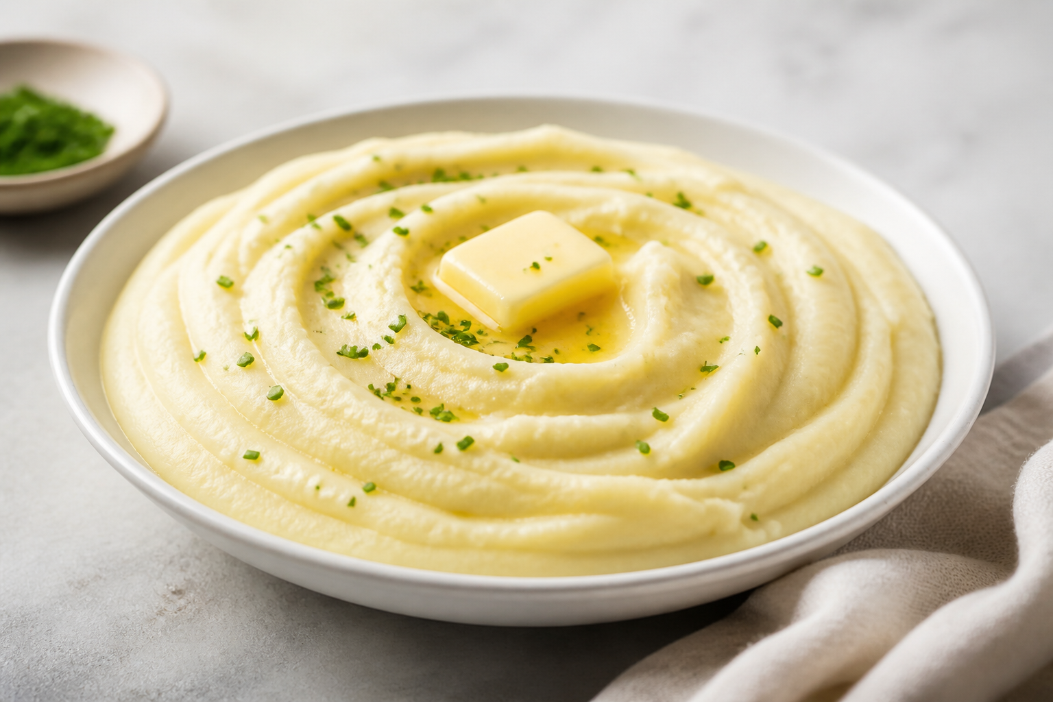 Silky, buttery pommes purée